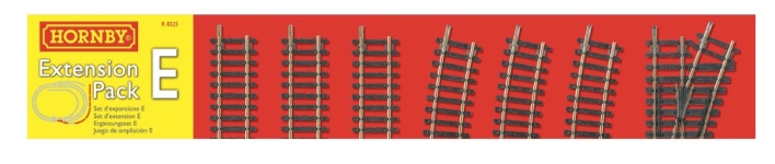 Hornby R8225 - 1: 76 - Gleiserweiterung - Set E